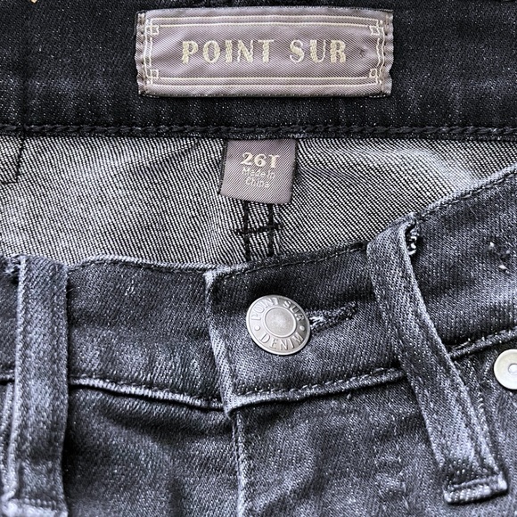 J. Crew Point Sur Shoreditch Straight Jean in Charcoal - Picture 7 of 13
